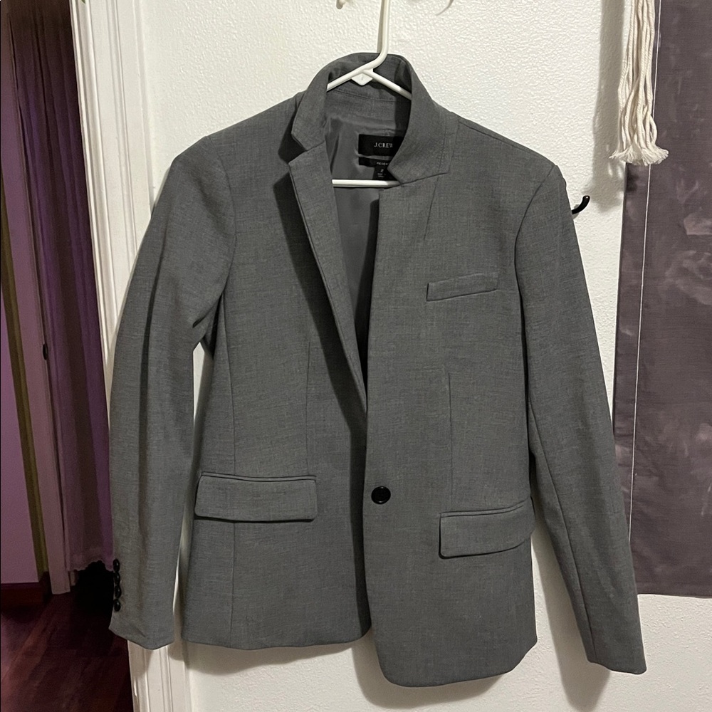 J. Crew Gray Blazer size 2